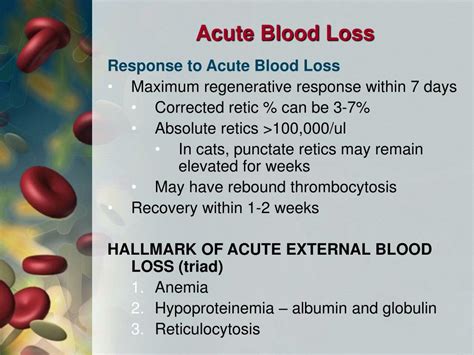 Acute Blood Loss Anemia